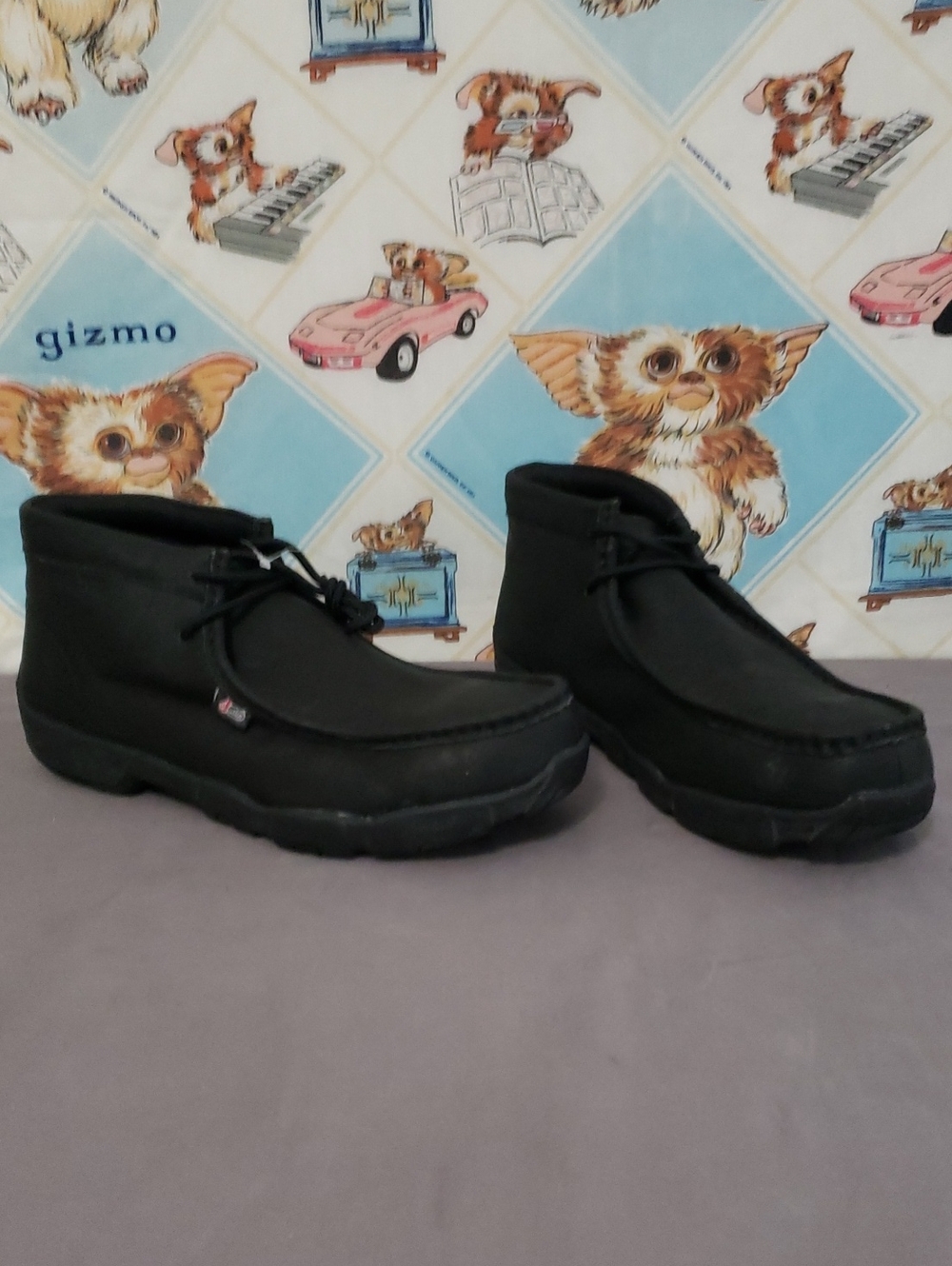 Justin Black Cappie Steel Toe Work Boots Size 10W